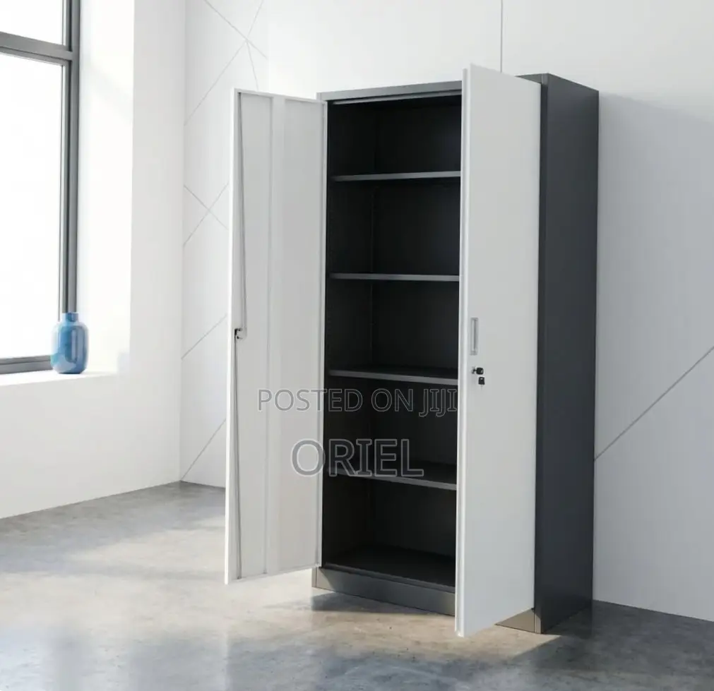 2-Door Office Filing Cabinet : Lockable Steel Filing Cabinet
