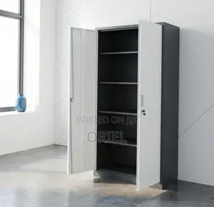 2-Door Office Filing Cabinet : Lockable Steel Filing Cabinet