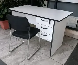 White Study Desk