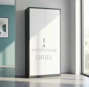 2-Door Office Filing Cabinet : Lockable Steel Filing Cabinet