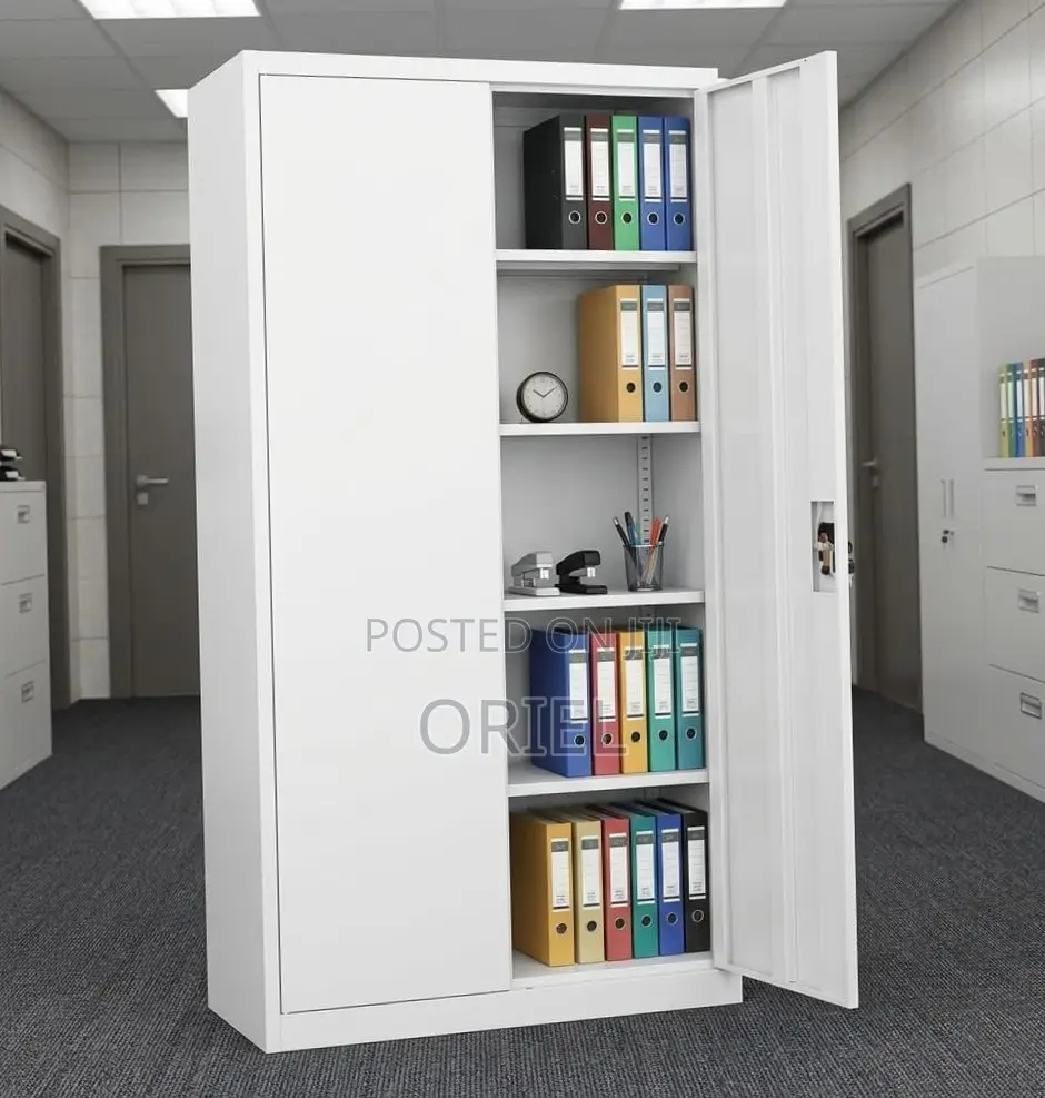 2-Door Office Filing Cabinet : Lockable Steel Filing Cabinet