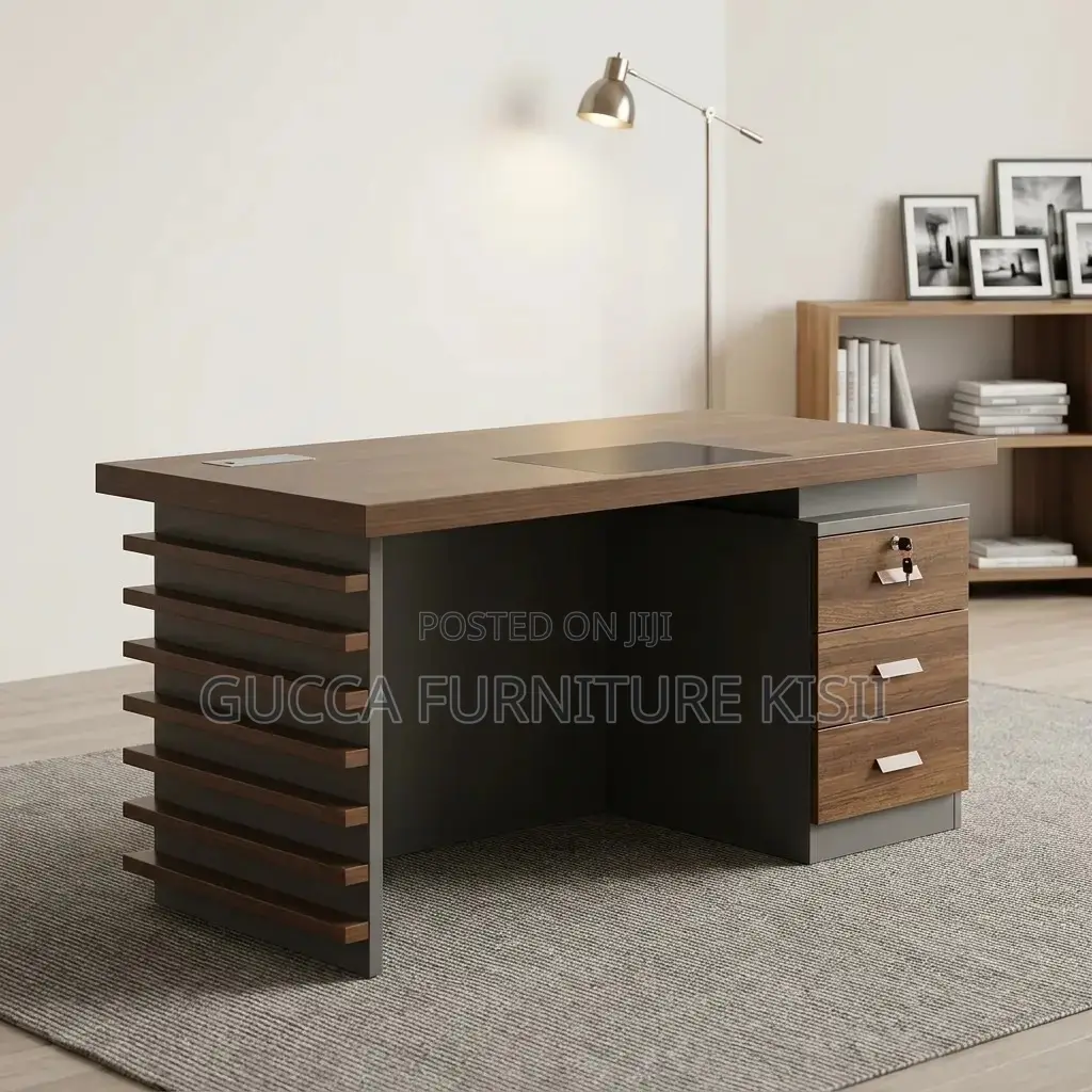 Office Desk; 1.4M Wooden Executive Office Desk