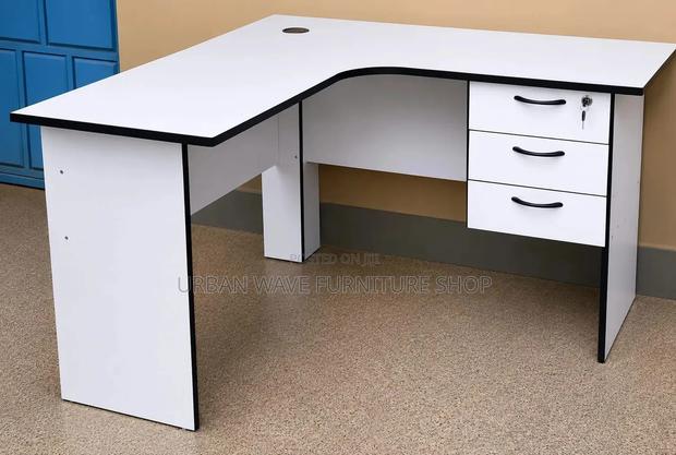 L Shaped Reception Desk