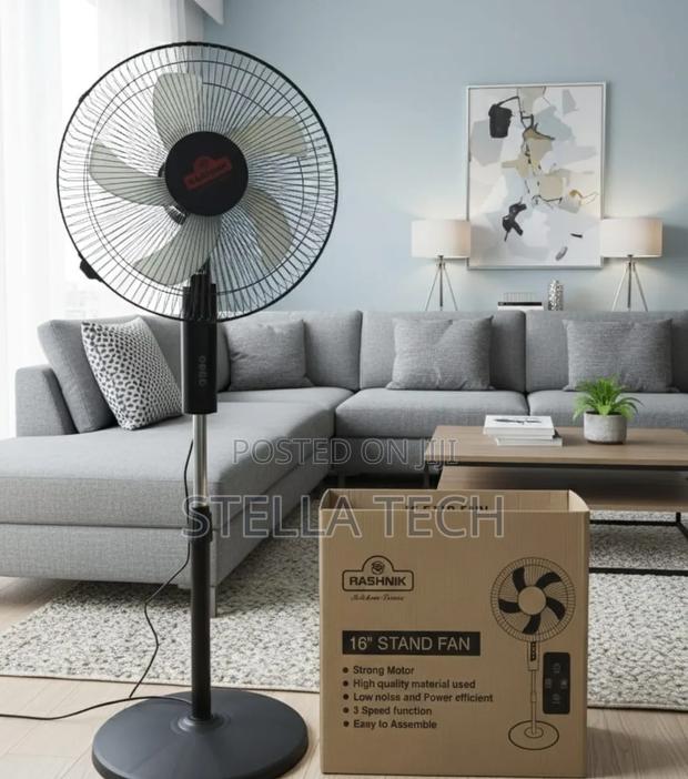 Rashnik Standing Fan With Remote - main view