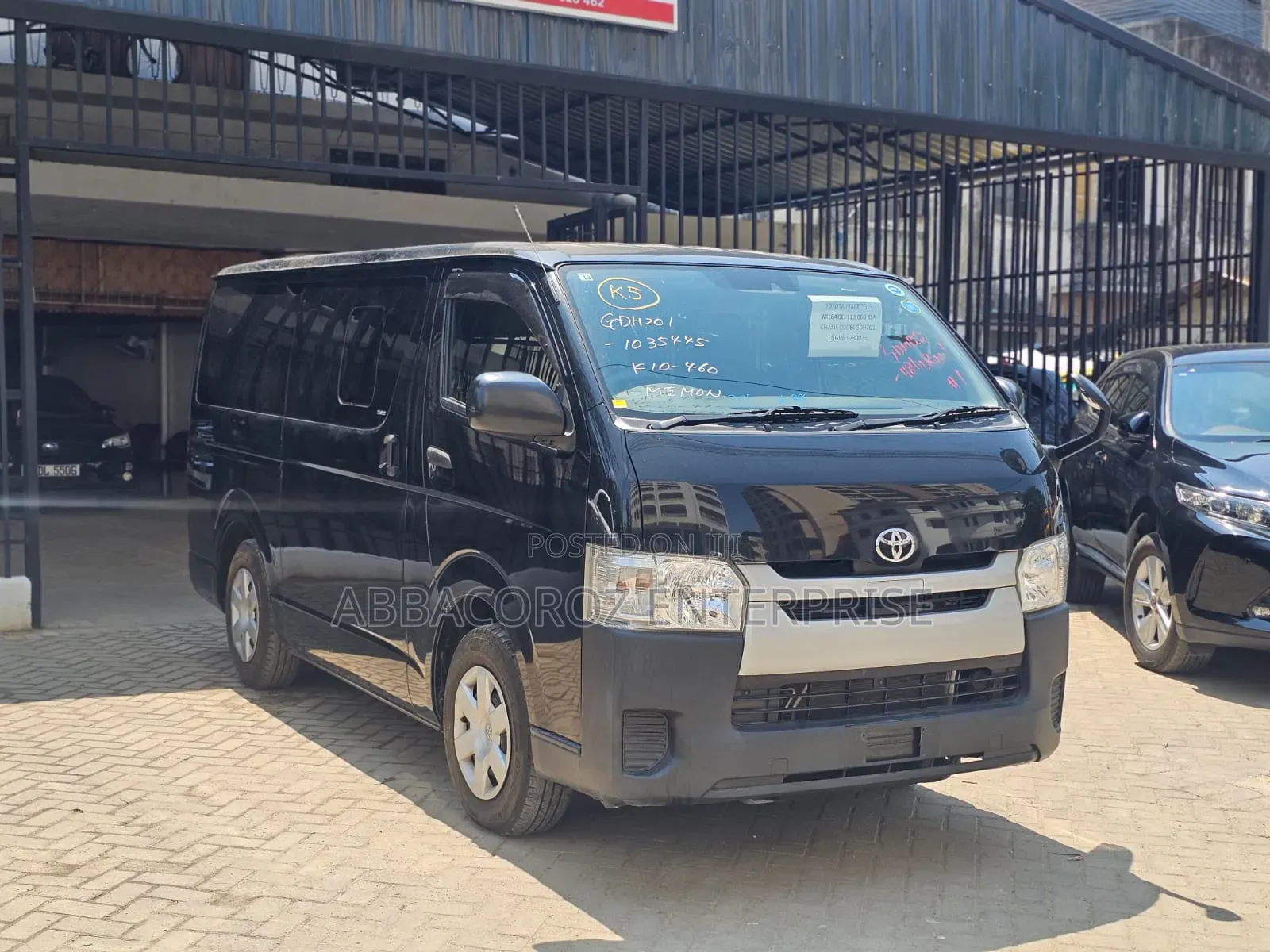 Toyota HiAce 2019 Black