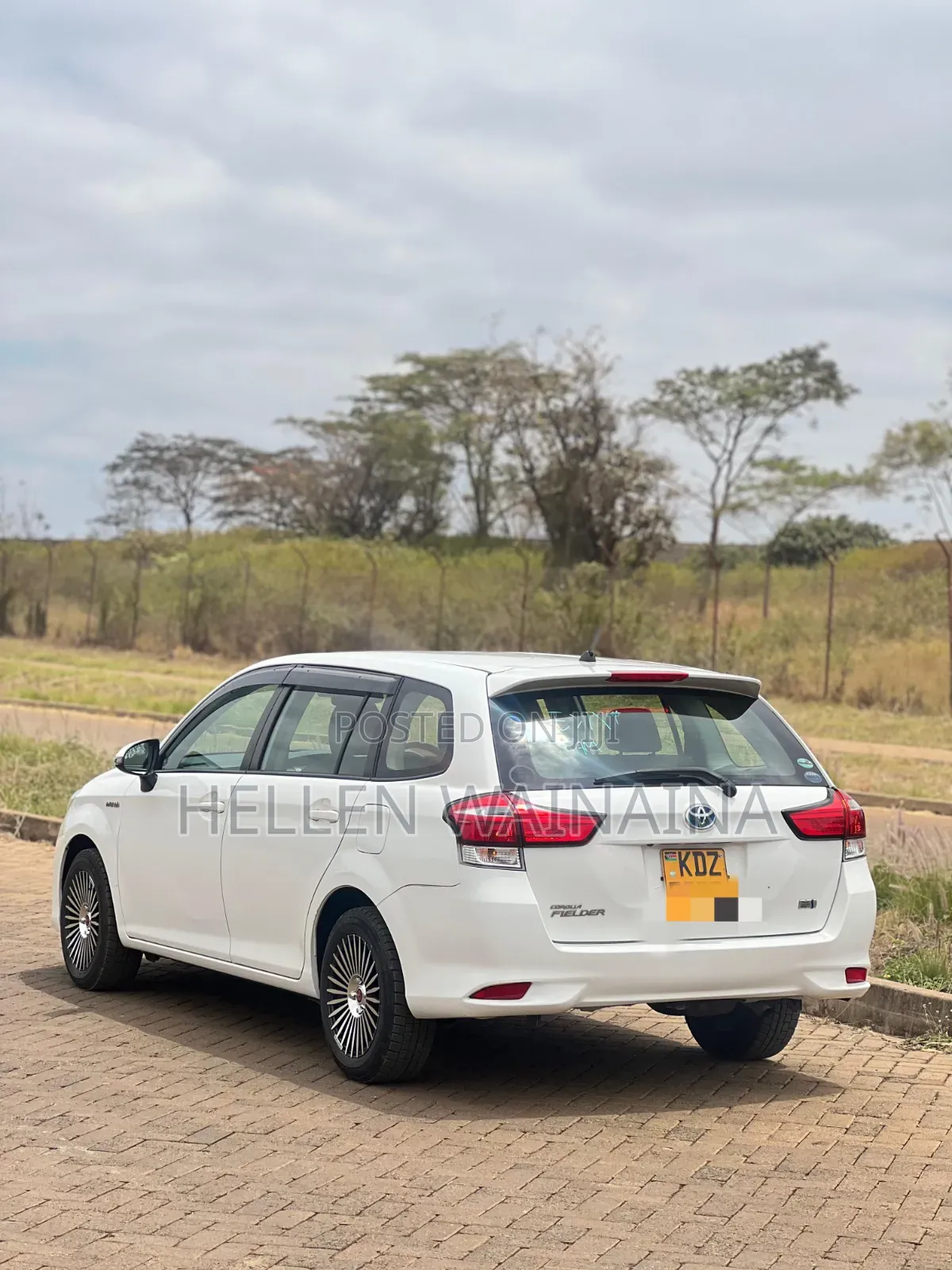 Toyota Corolla Fielder 2019 White