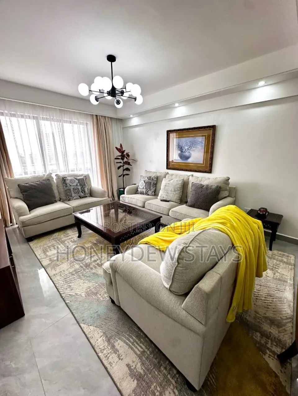 Furnished Three Bedrooms Apartment in Westlands