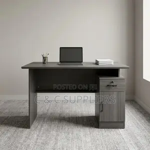 Modern Home Study Desk With Storage
