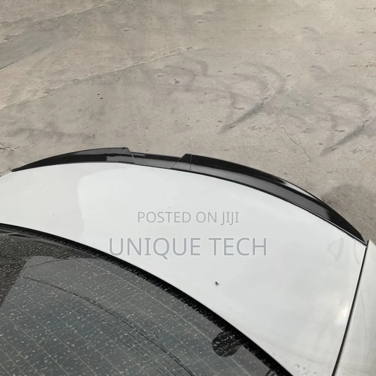 Flexible Car Rubber Rear Boot Spoiler