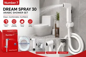 Arabic Shower White, Bidet Handheld Toilet Shower, Sprayer