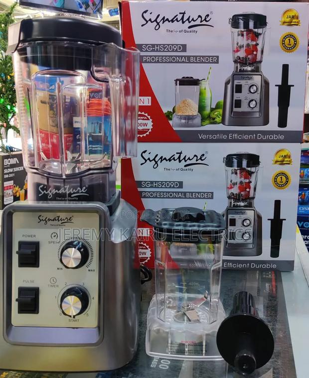 Signature Commercial 2 in 1 Blender