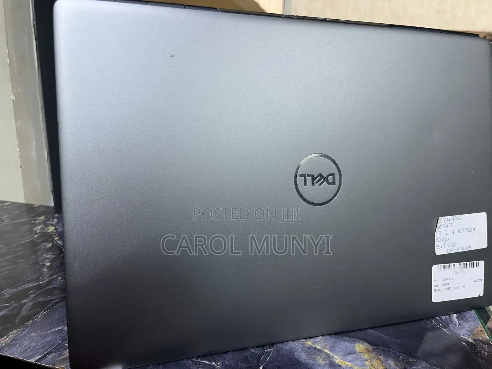 New Laptop Dell Precision 7550 32GB Intel Core i7 HDD+SSD 256GB