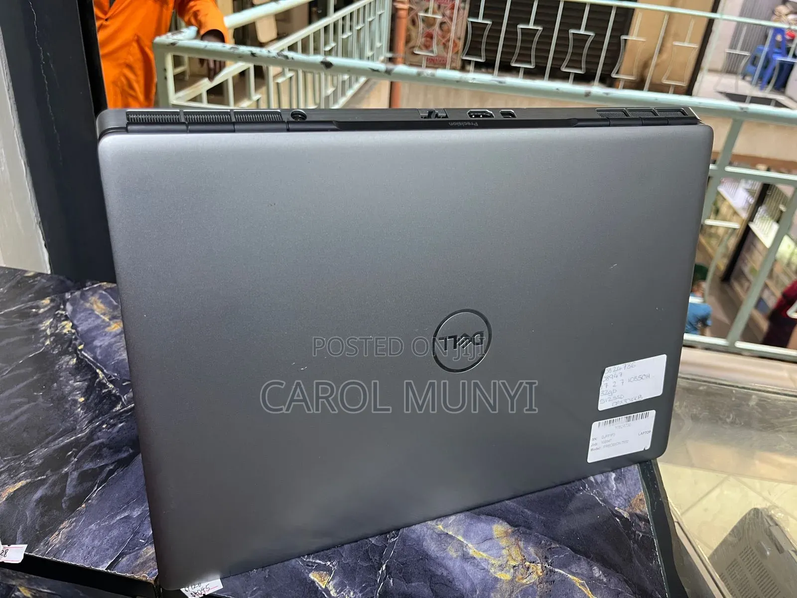 New Laptop Dell Precision 7550 32GB Intel Core i7 HDD+SSD 256GB