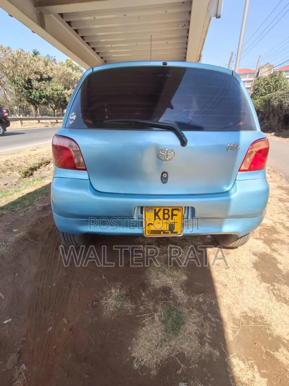 Toyota Vitz 2001 Blue