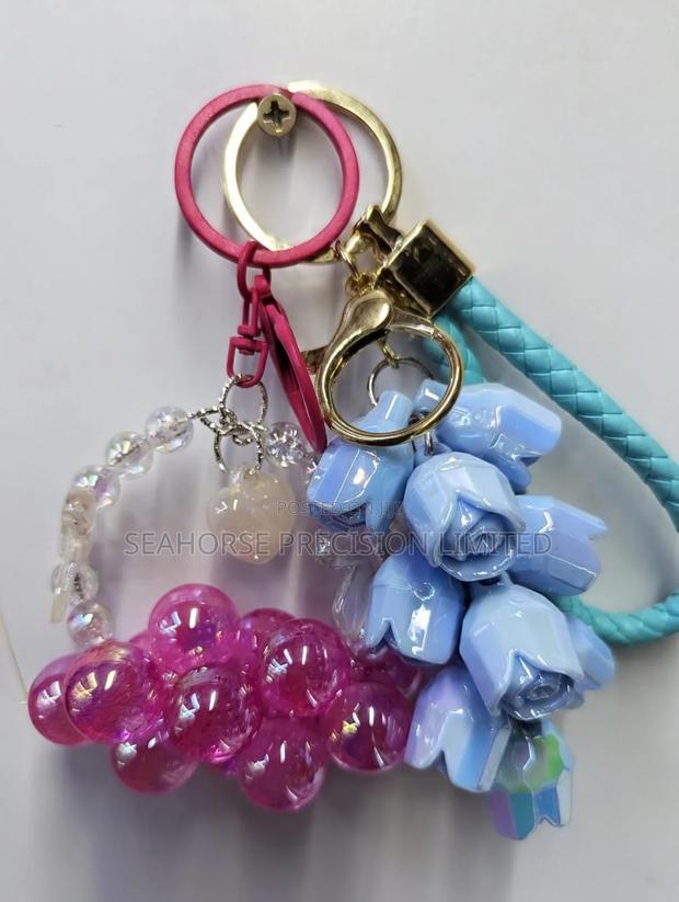 Cute Flower Key Holder / Keychain - thumbnail 2