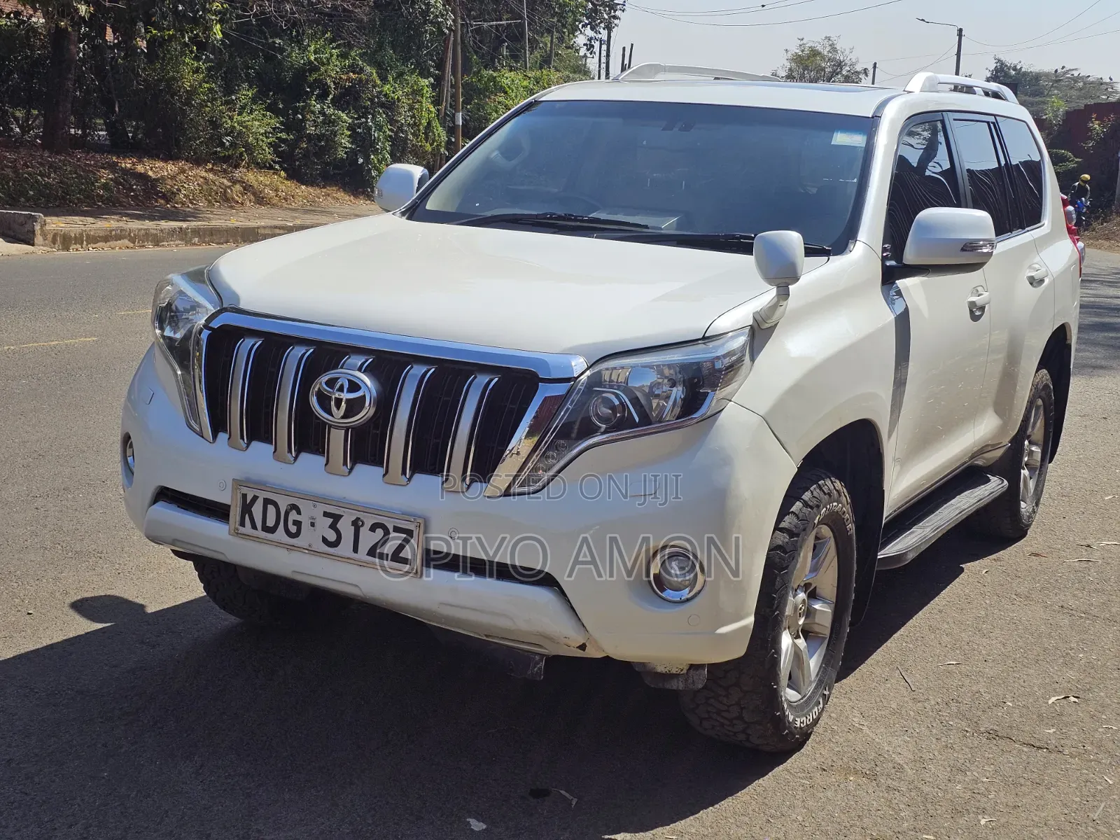 Toyota Land Cruiser Prado 2014 White