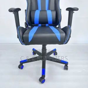 Leather High Back Gamer Chair.
