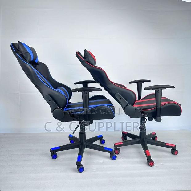 Leather High Back Gamer Chair. - main view