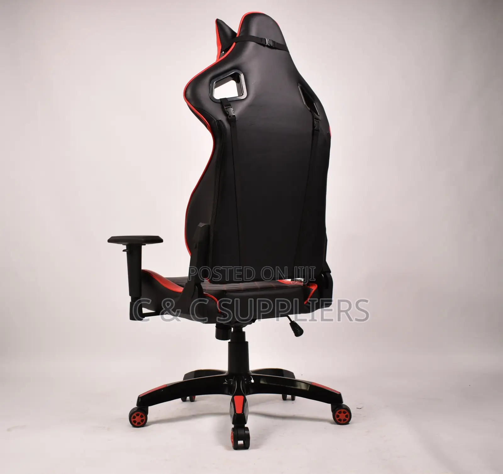 Leather High Back Gamer Chair.