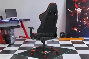Leather High Back Gamer Chair.