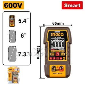 Smart Ingco Digital Multimeter 600v Cat. Ii Tester Multimeter Dm16003