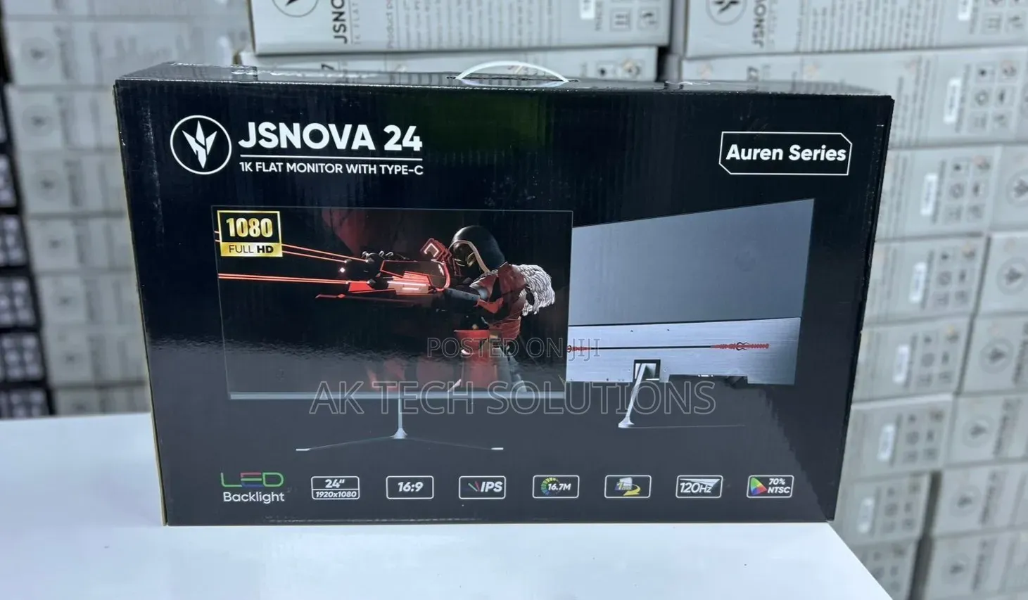 Jsnova 24
24 Inches
FHD IPS USB-C Edition
1920×1080 
120Hz