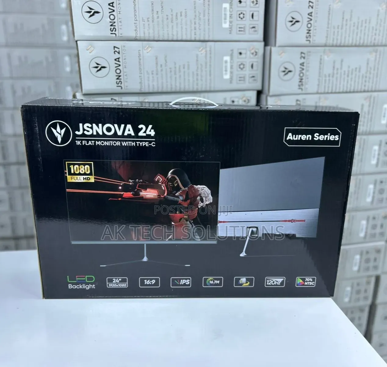 Jsnova 24
24 Inches
FHD IPS USB-C Edition
1920×1080 
120Hz
