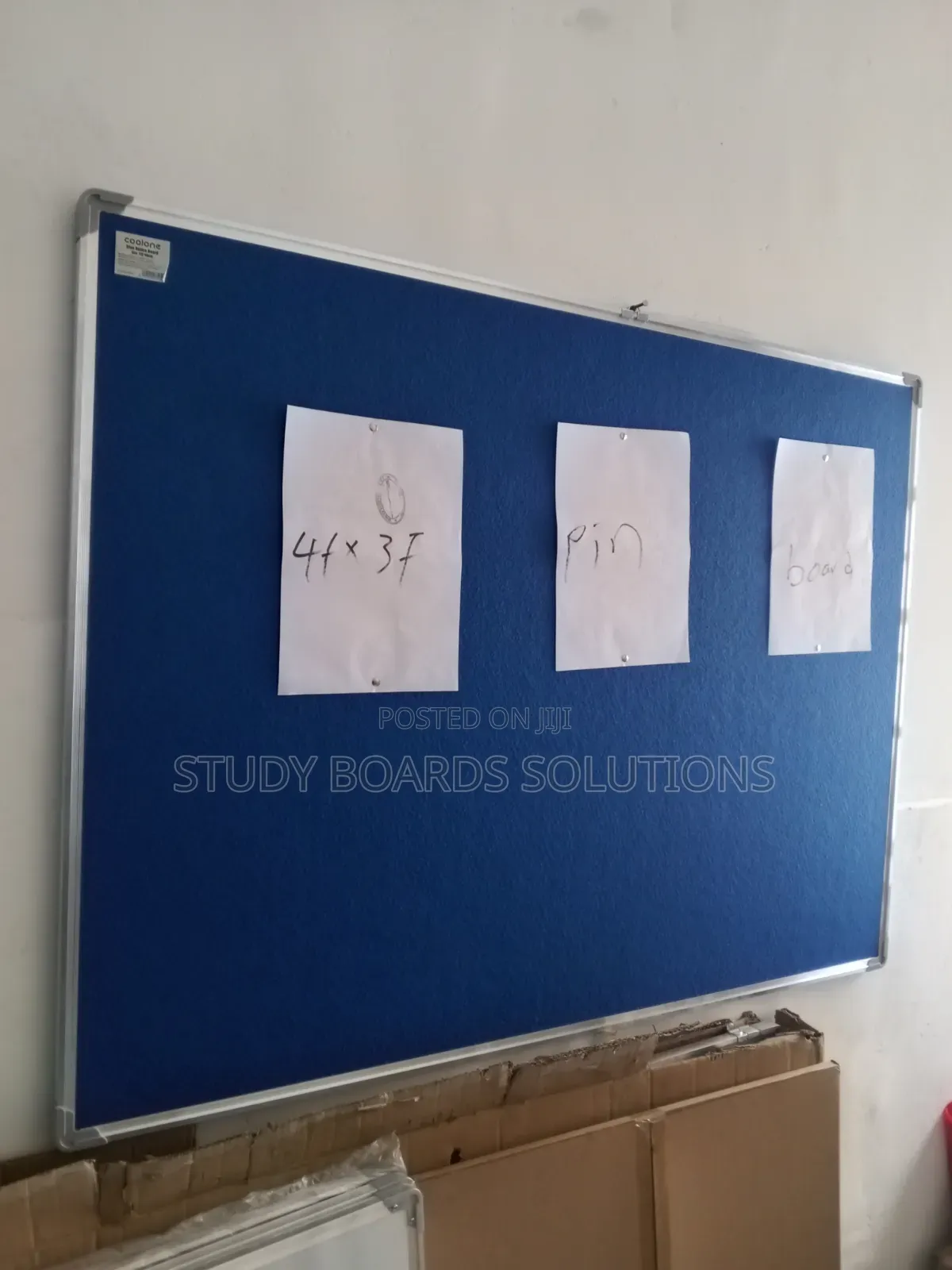 1.2×0.9m Sleek Hospital Notice Board–Professional Information Display