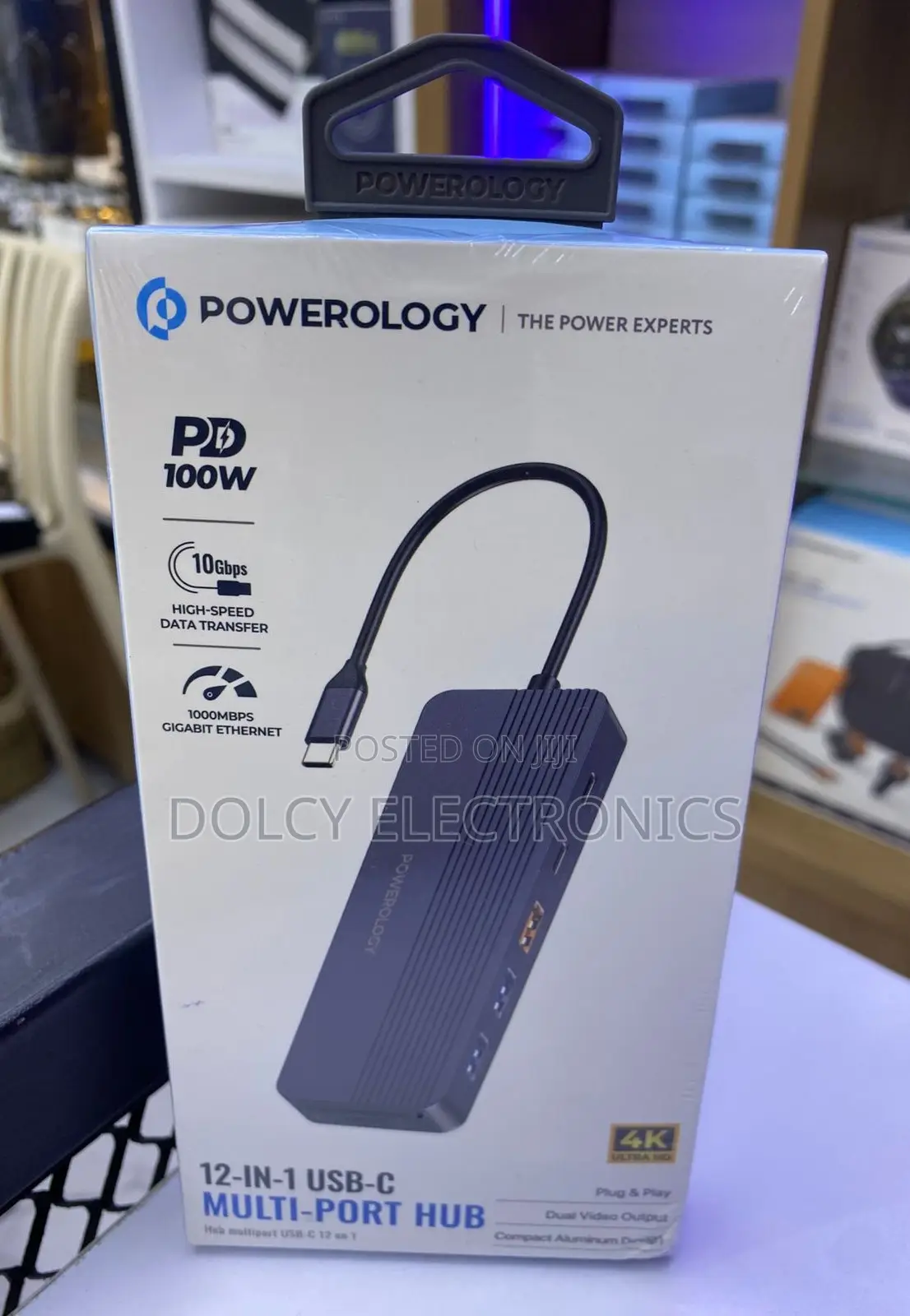 Powerology 12-in-1 HDMI and Display Port