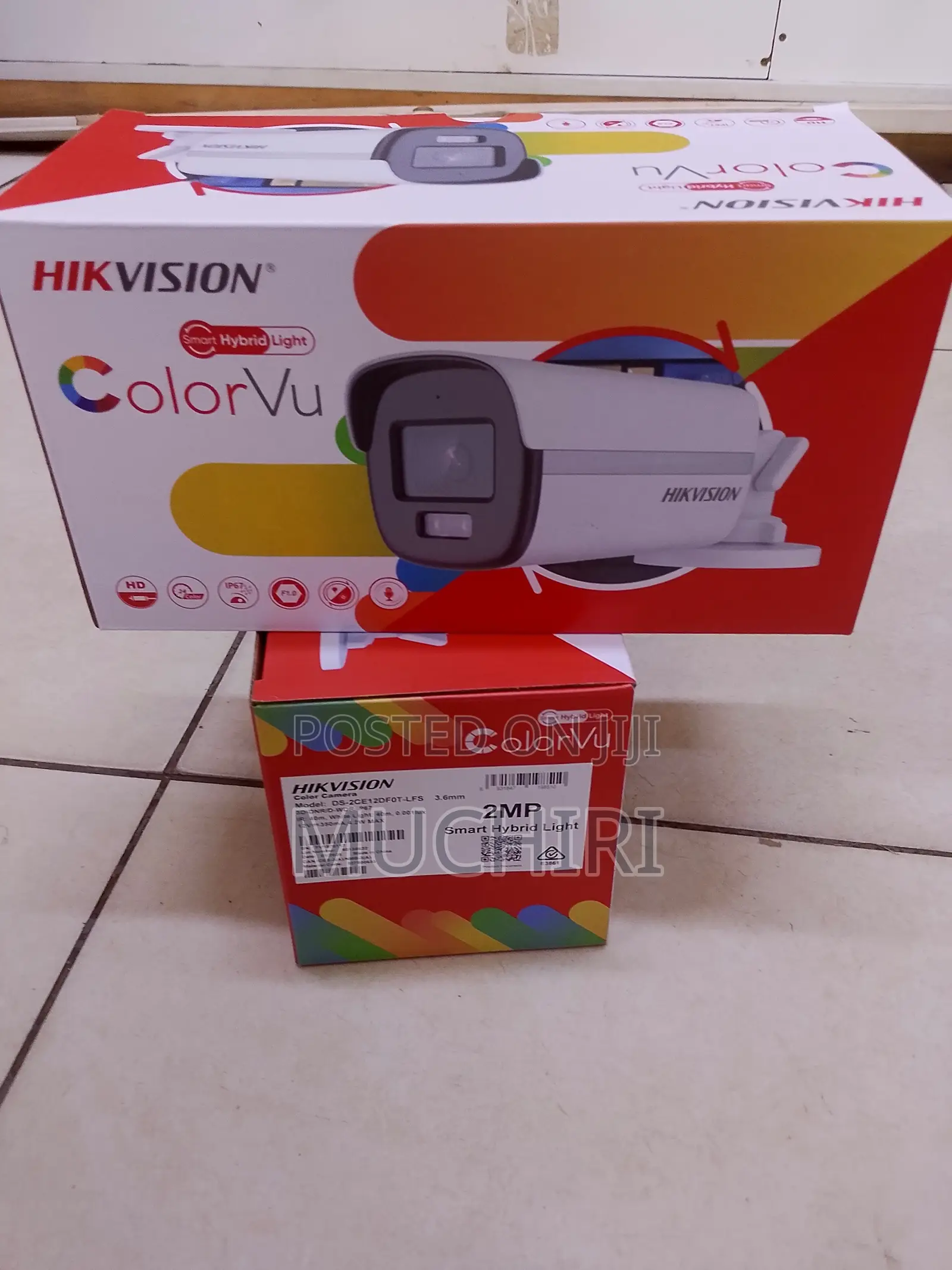 2mp Colorvu Fixed Bullet Camera 40 Meters 2mp