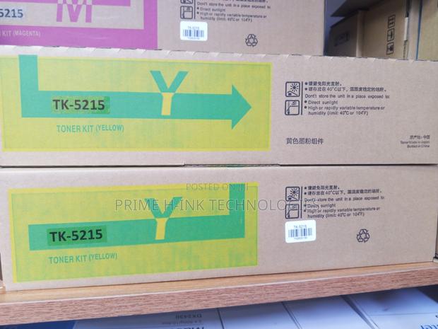 Kyocera TK 5215 Yellow Toner - main view