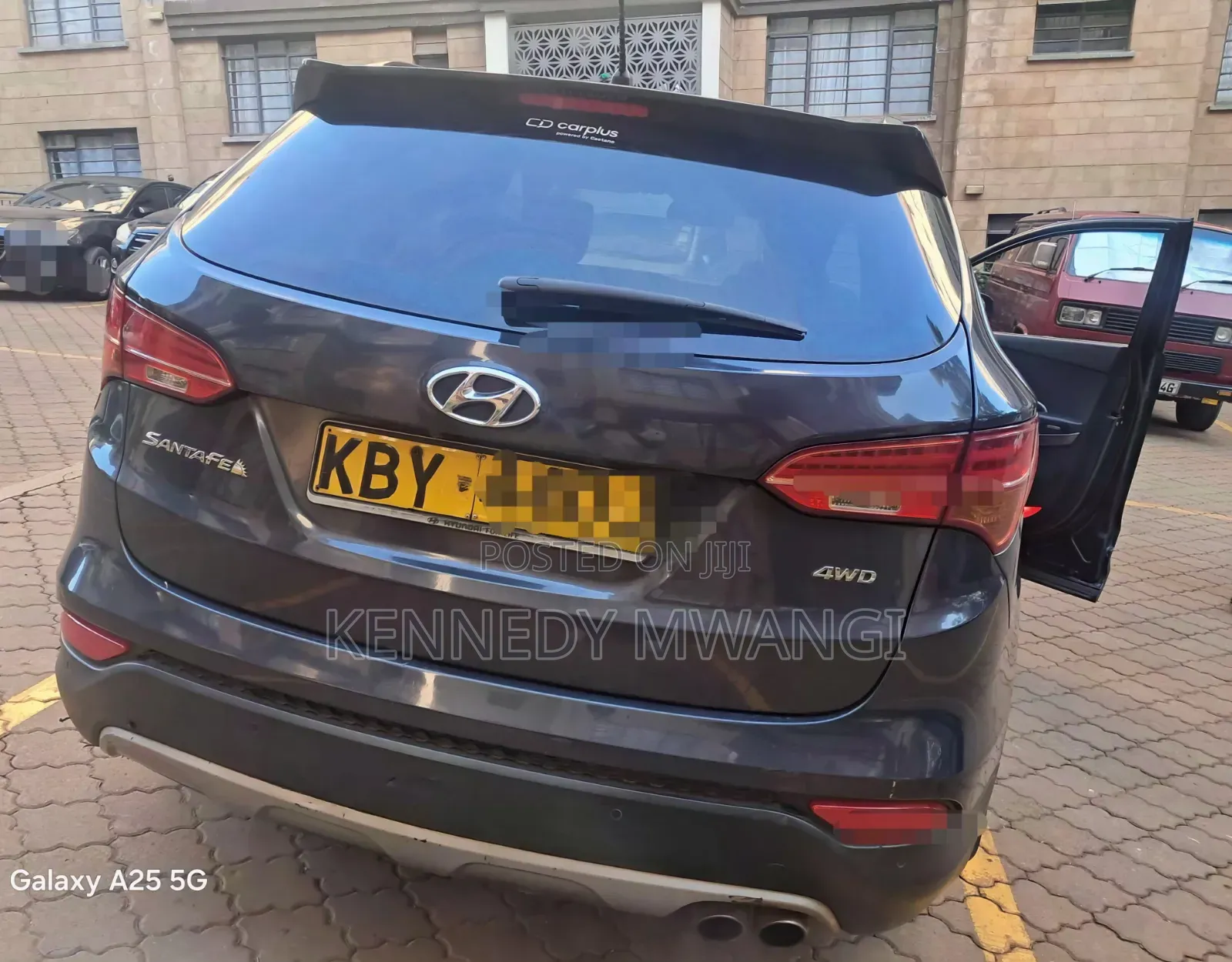 Hyundai Santa Fe 2014 Blue