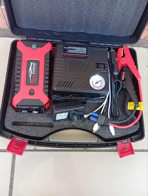 Portable Car Jump Starter Kit –Emergency Battery Booster & Power Bank
