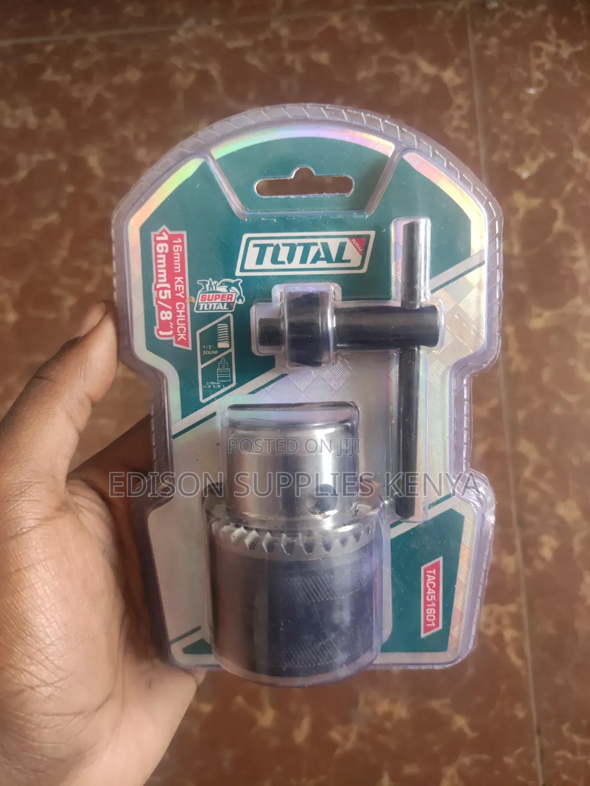 16mm Total Drill Chuck With Key Drill Chucks 16 Mm