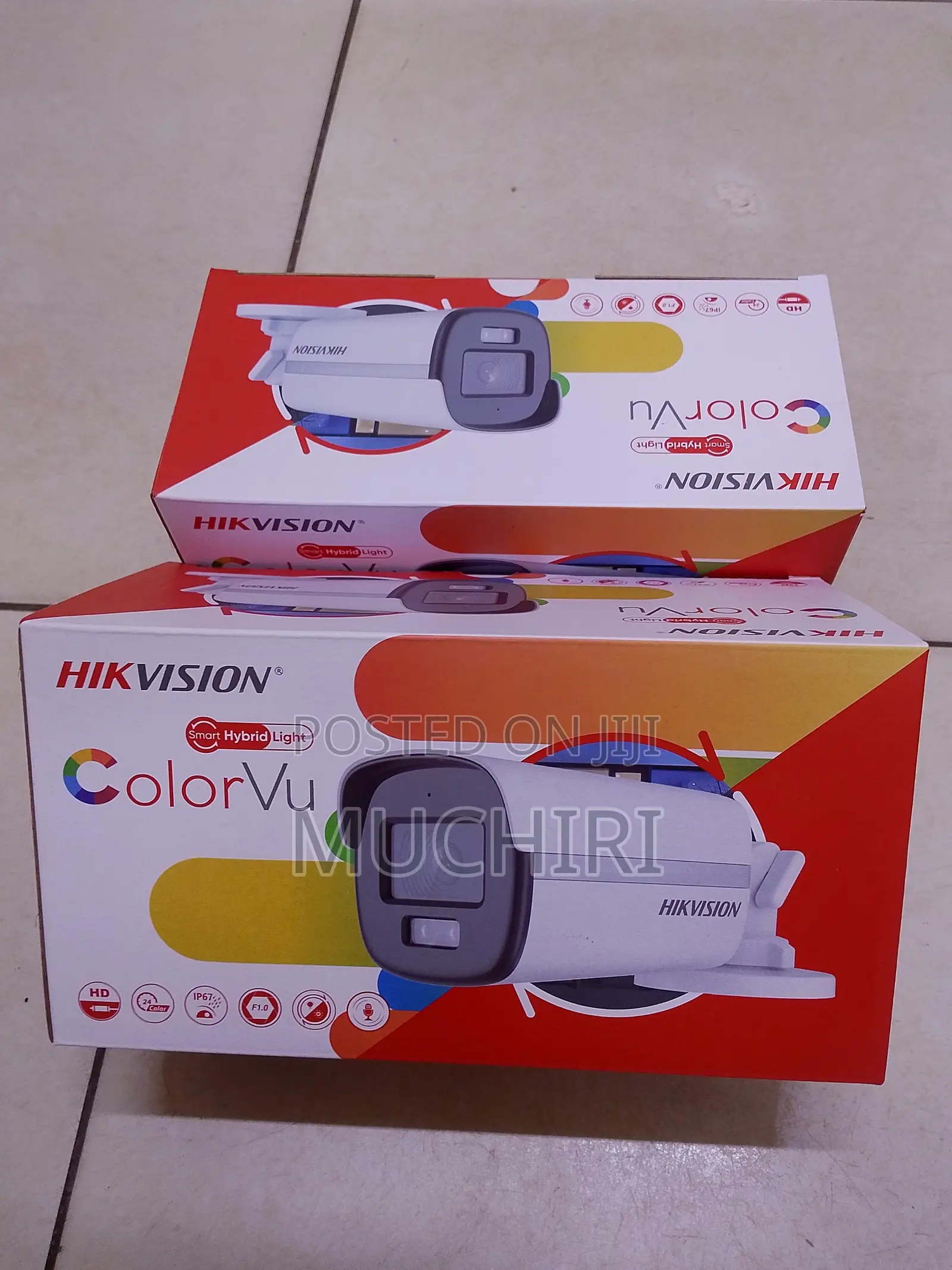 2 MP Colorvu Fixed Bullet Camera 40m Full Colour Camera