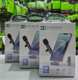K8 Wireless Lavalier Microphone System