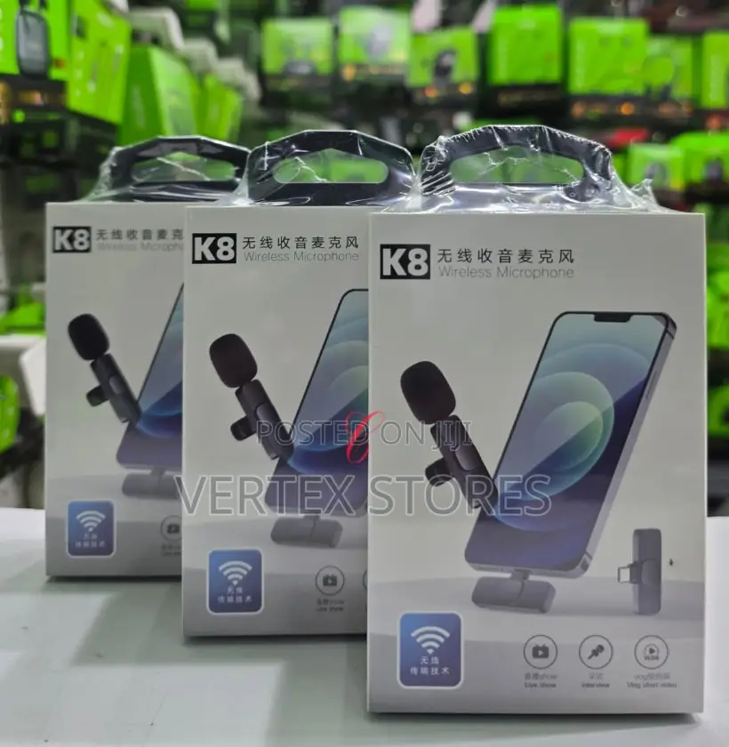 K8 Wireless Lavalier Microphone System