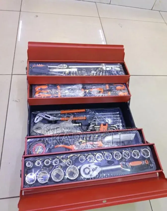 Heavy Duty 85pc Toolbox/ Mechanic Toolkit
