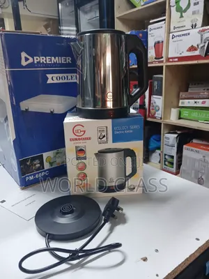 Eurochef Ecology Series Stainless Steel Electric Kettle (2.0L, 1500W)