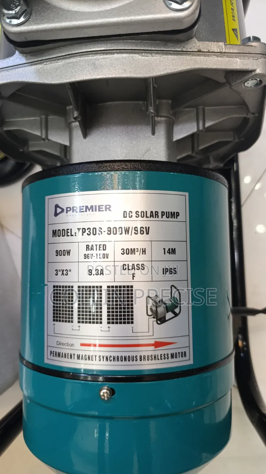 3inch 900w/96v DC Solar Pump