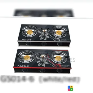 AILYONS 3-Burner Glass Top  Cooker–Stylish & Efficient Kitchen Stove