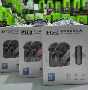 F15-2 Dual Wireless Lavalier Microphone System