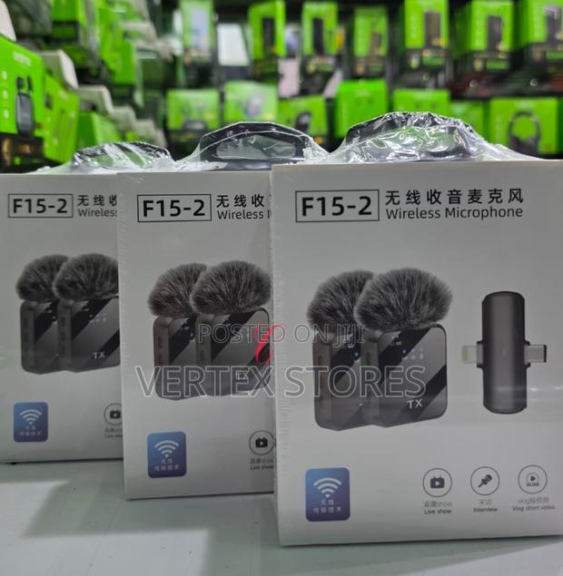 F15-2 Dual Wireless Lavalier Microphone System