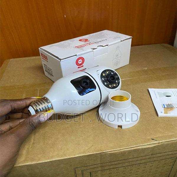 Wider Viewing Coverage V380 Pro Dual Lens – 360° Smart Indoor CCTV