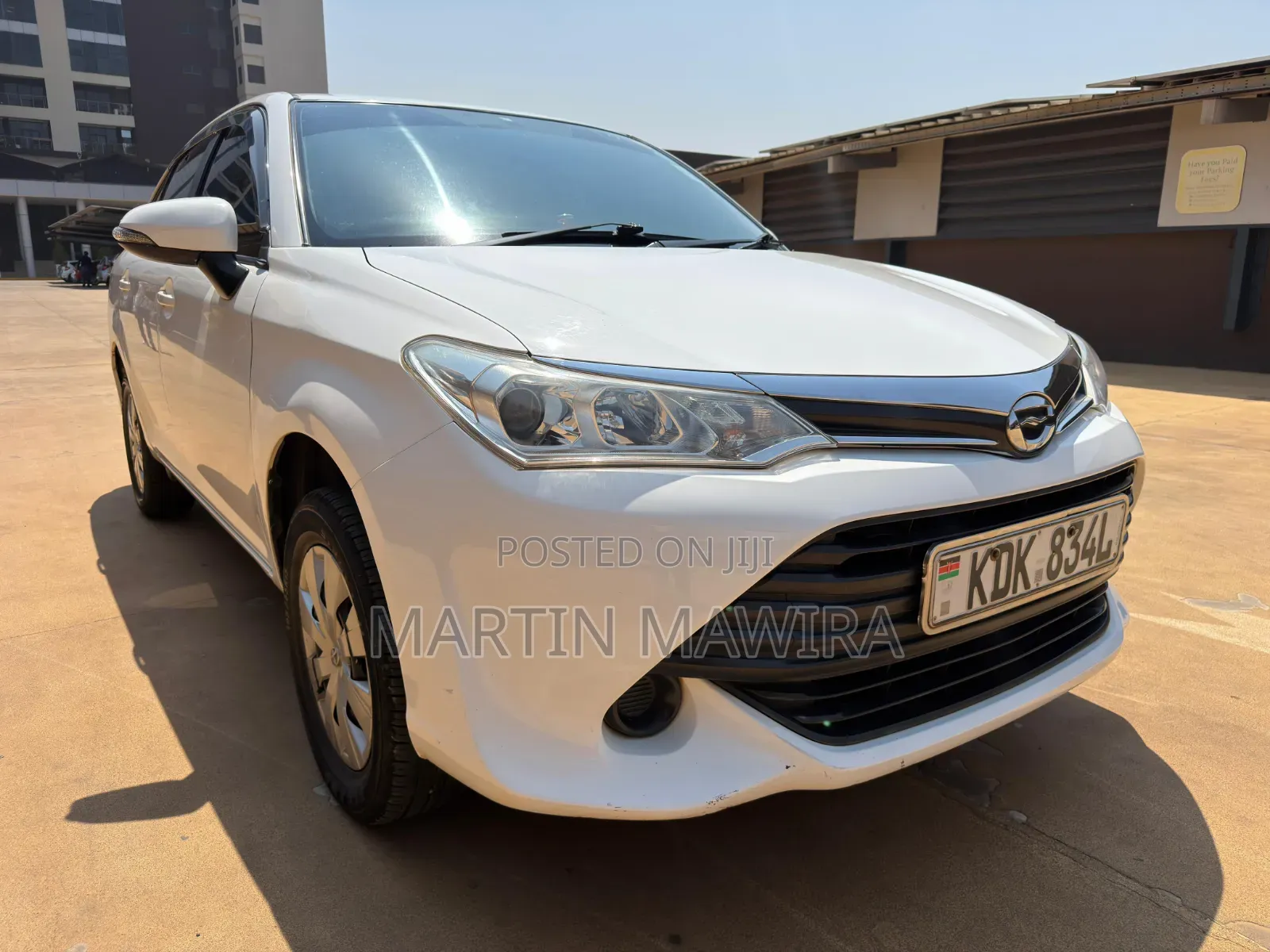 Toyota Axio 2015 White