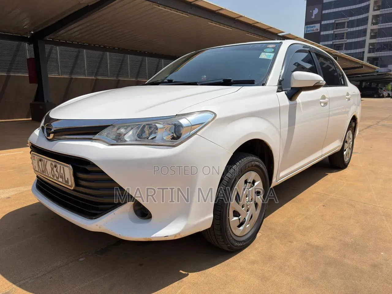 Toyota Axio 2015 White