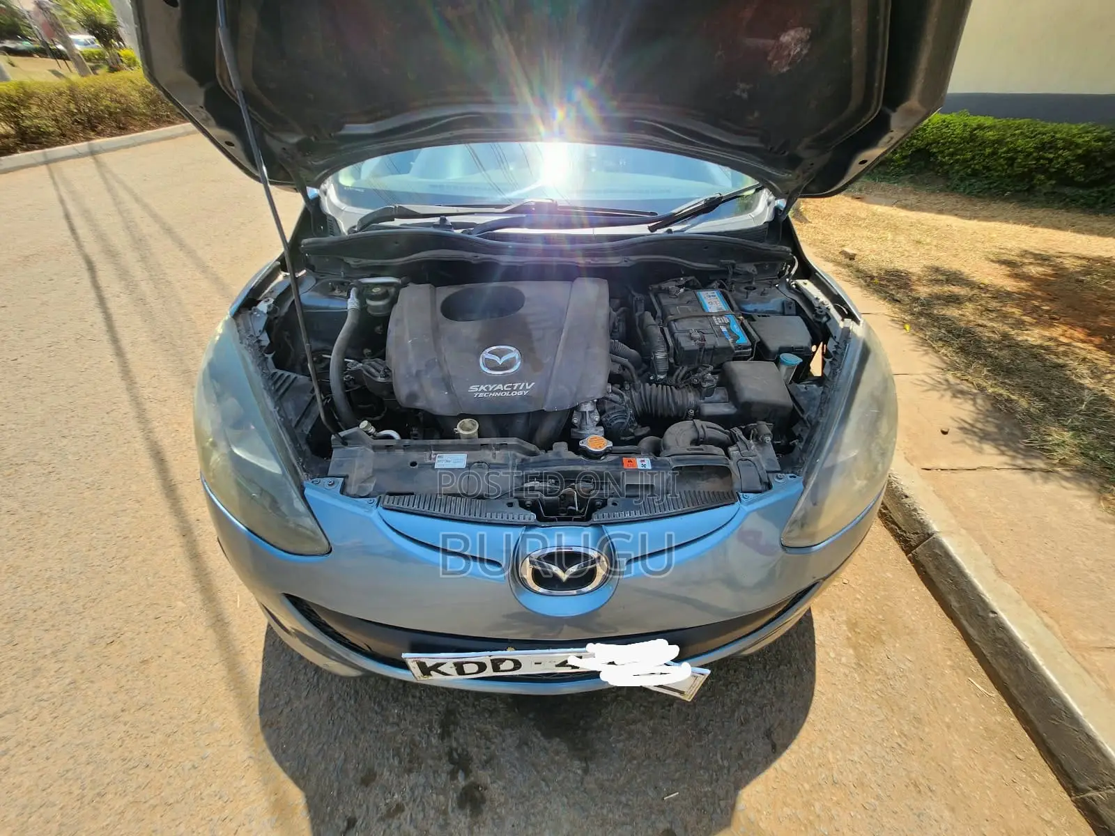Mazda Demio 2013 Blue