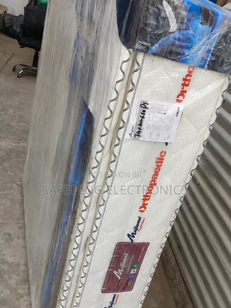 Orthopedic Spring Mattress 3×6 8 Inch – Grey Firm Support