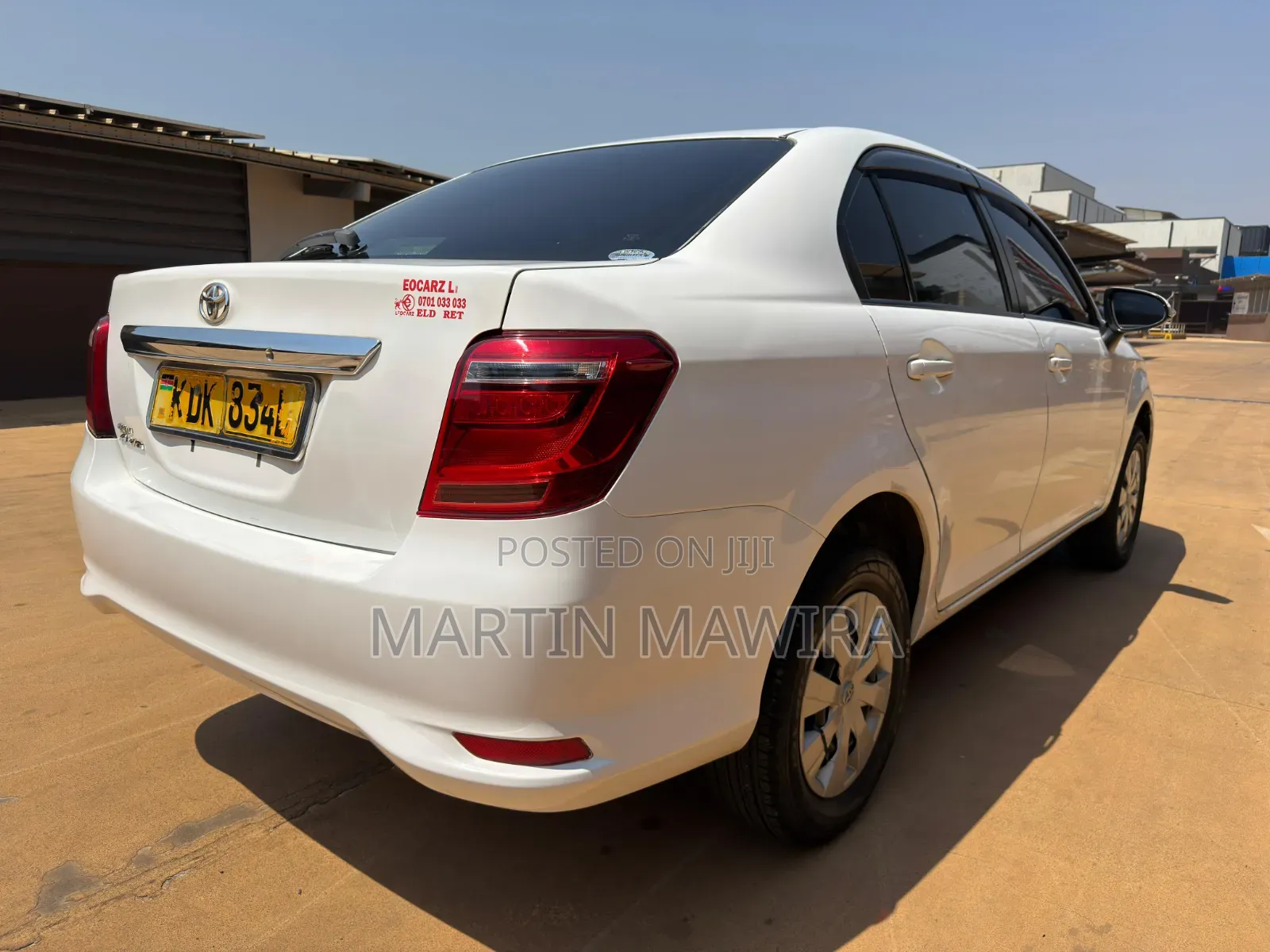 Toyota Axio 2015 White
