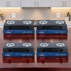 Low Prices OLELON Stainless Steel Table Top 2 Burner Cookers